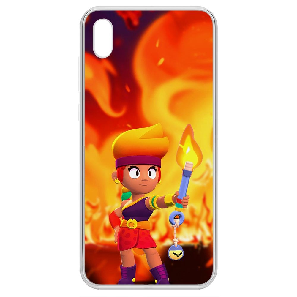 

Чехол-накладка Brawl Stars-Амбер для Huawei Y5 (2019), Прозрачный