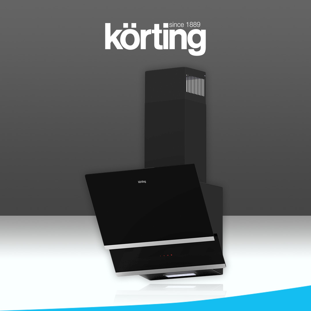 

Вытяжка настенная Korting KHC 65070 GN черный, KHC 65070 GN