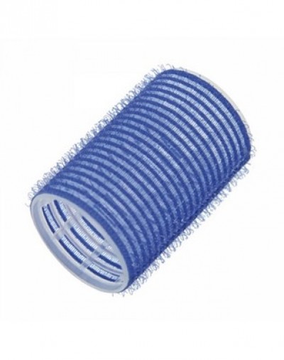 фото Набор бигуди-липучки comair jumbo, 60 мм, диаметр 40 мм синие, 12 штук