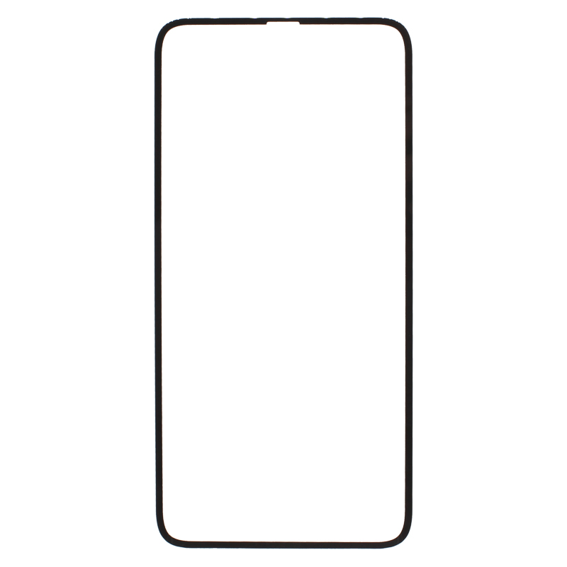 

Защитное стекло для Apple iPhone Xs Max полное покрытие, тонкое, черный