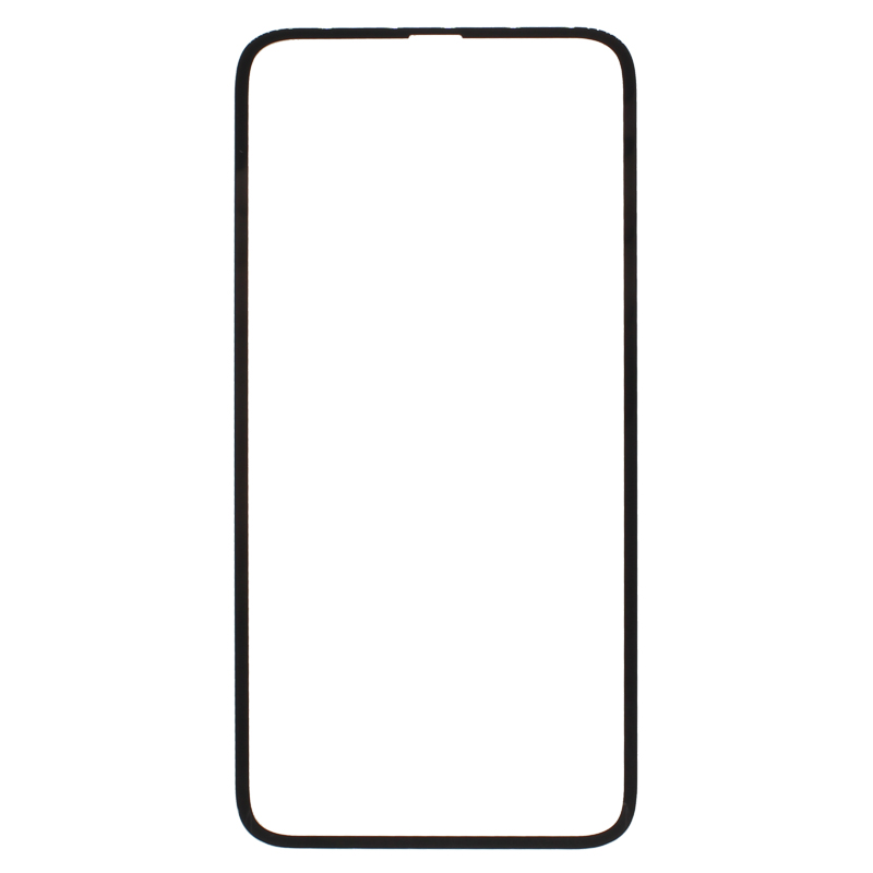 

Защитное стекло для Apple iPhone XR полное покрытие, тонкое, черный