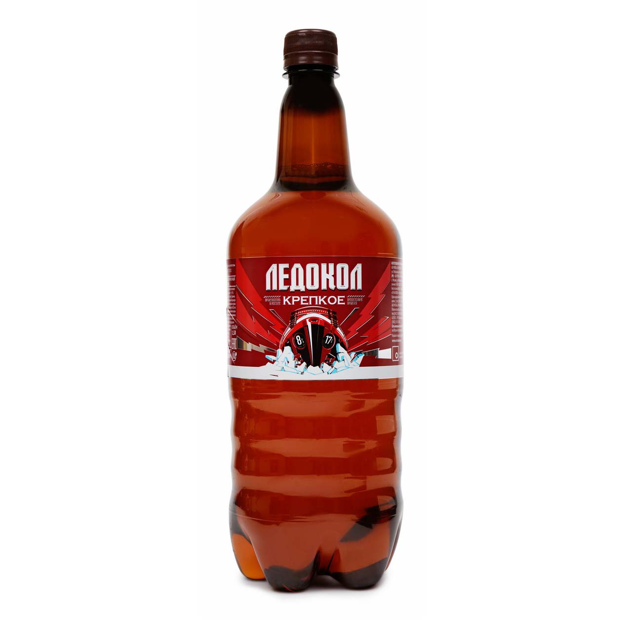 Пиво Очаково Ледокол крепкое светлое 8% 1,35 л