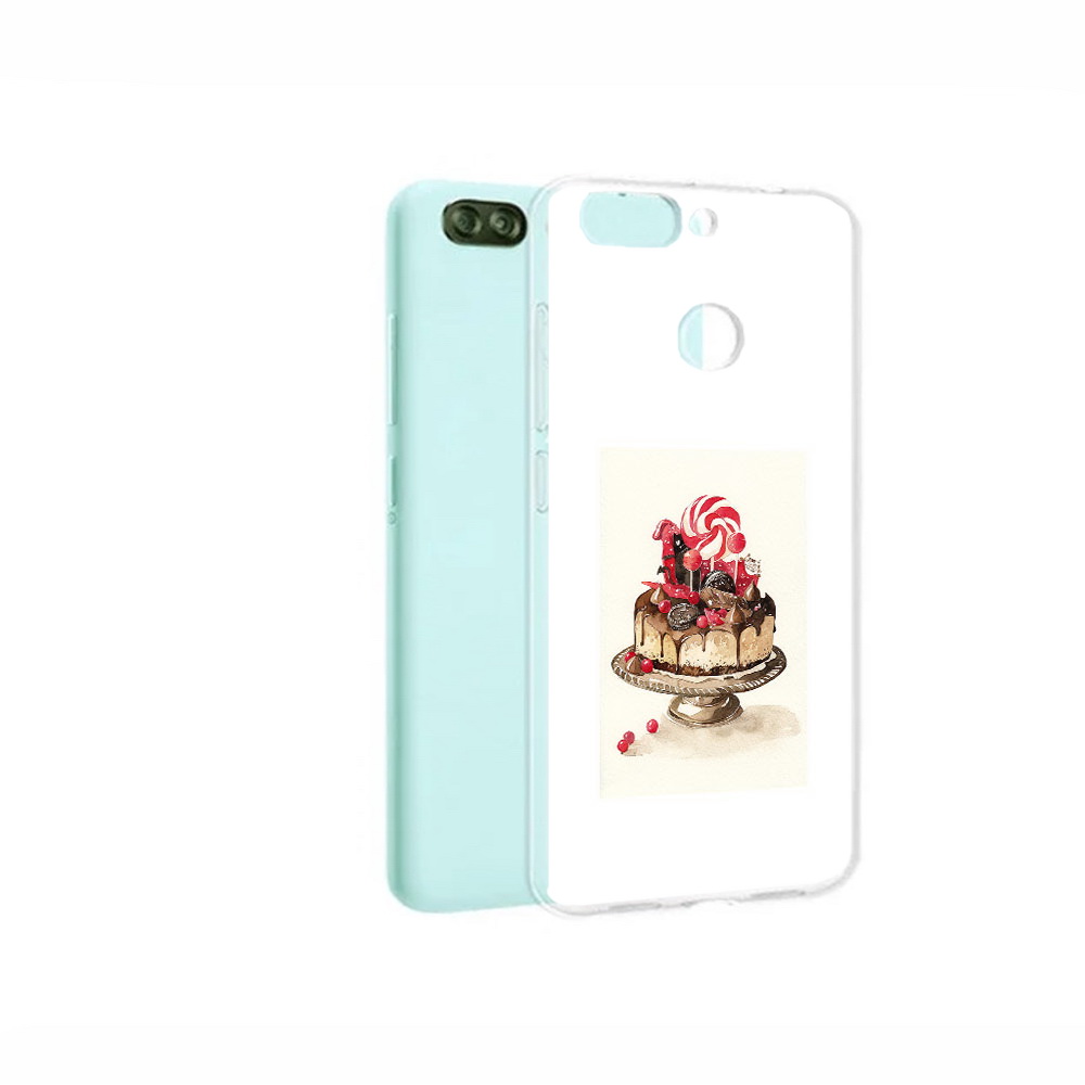 

Чехол MyPads Tocco для ZTE Blade V9 Vita вкусный торт (PT136572.445.262), Прозрачный, Tocco