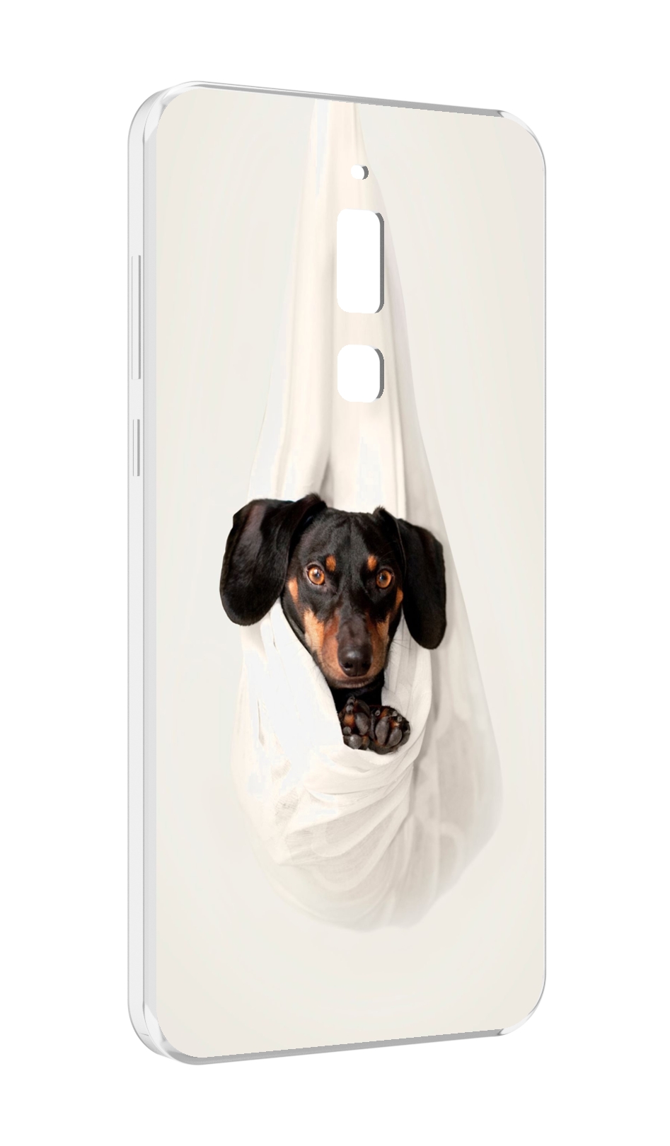 

Чехол MyPads такса собака для Meizu M6T, Прозрачный, Tocco