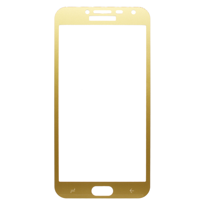 

Защитное стекло для Samsung J400F Galaxy J4 (2018) полное покрытие, золотой