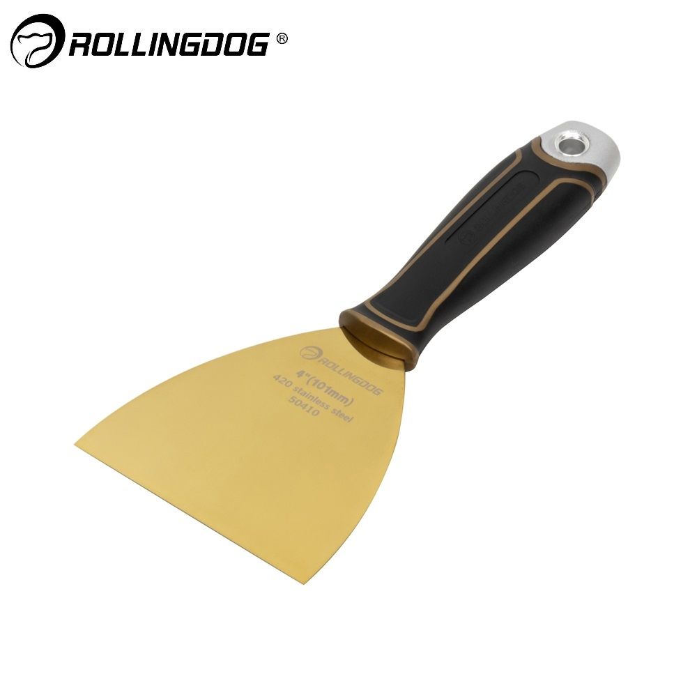 Шпатель малярный 100мм Rollingdog Titanium 4 серия Elite арт.50410