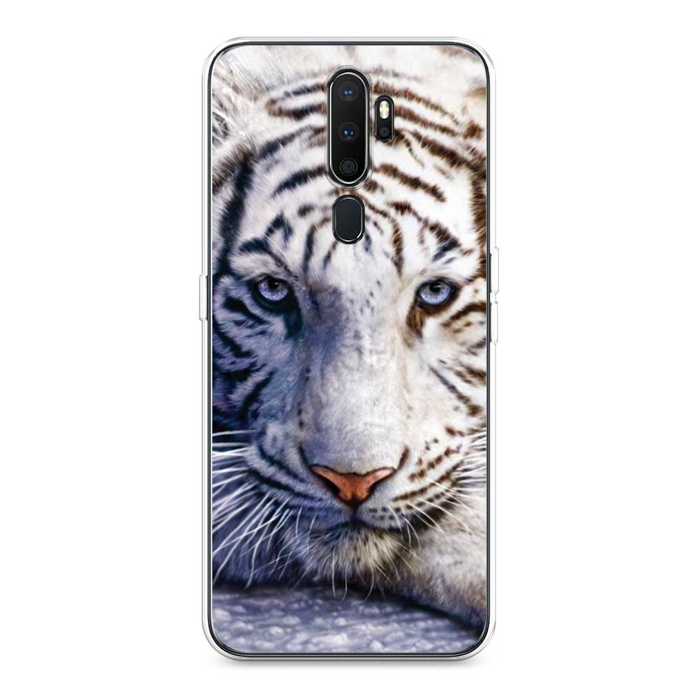 

Чехол на Oppo A5 "Бенгальский тигр", Коричневый;белый, 251950-1