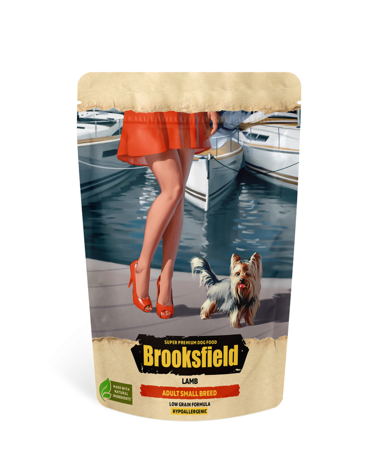 Сухой корм для собак Brooksfield Low Grain Adult Dog мелких пород ягненок рис 700 г 878₽