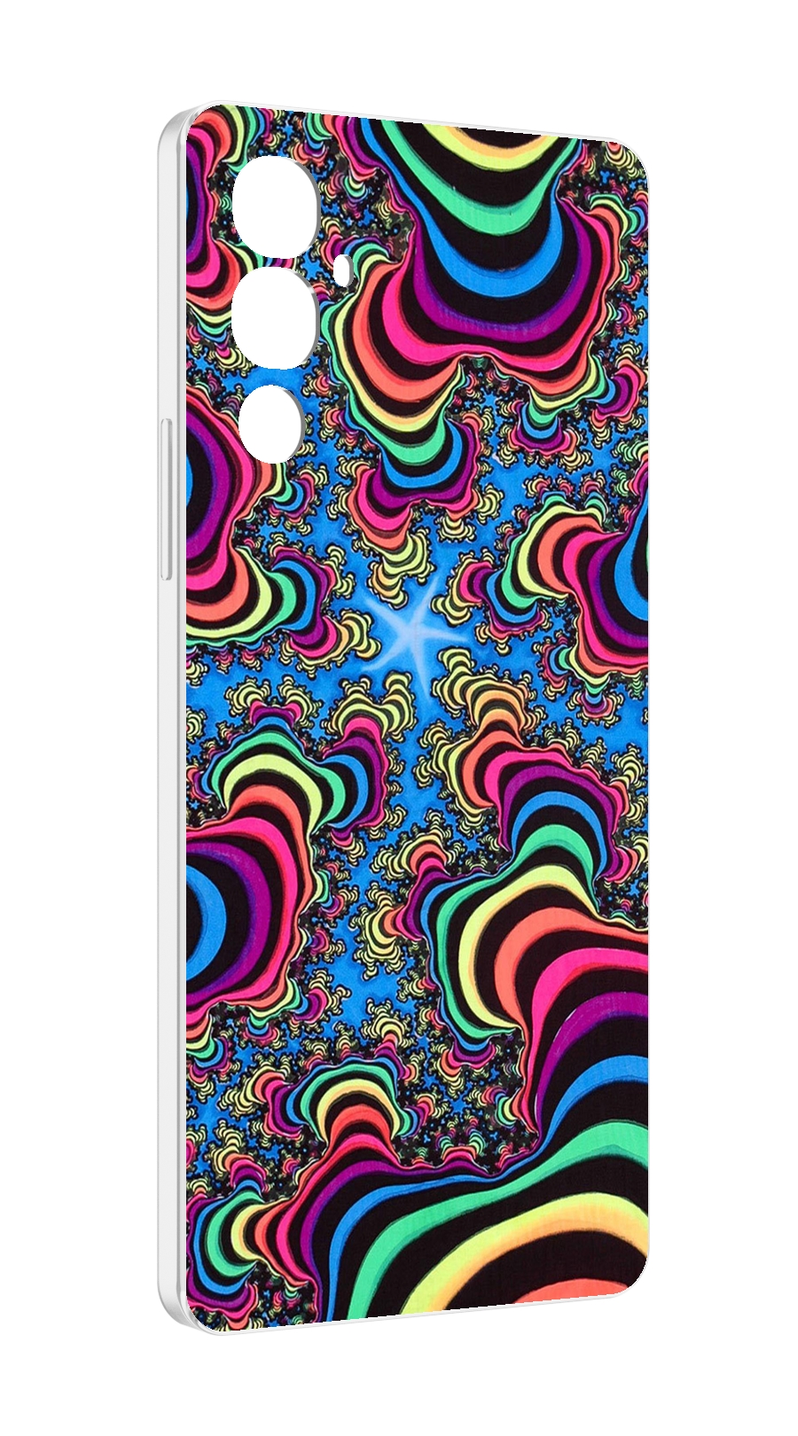 

Чехол MyPads щупальца иллюзия для Tecno Pova 4, Прозрачный, Tocco