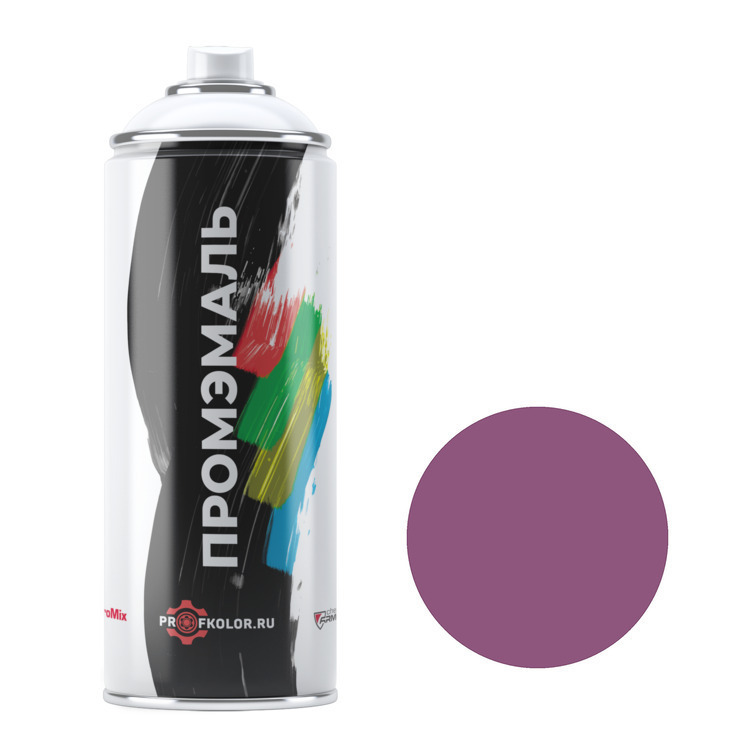 

Аэрозольная краска Profkolor RAL - RAL 4001, Rotlila, фиолетовый, матовая, 650 мл., A-RAL-Purple