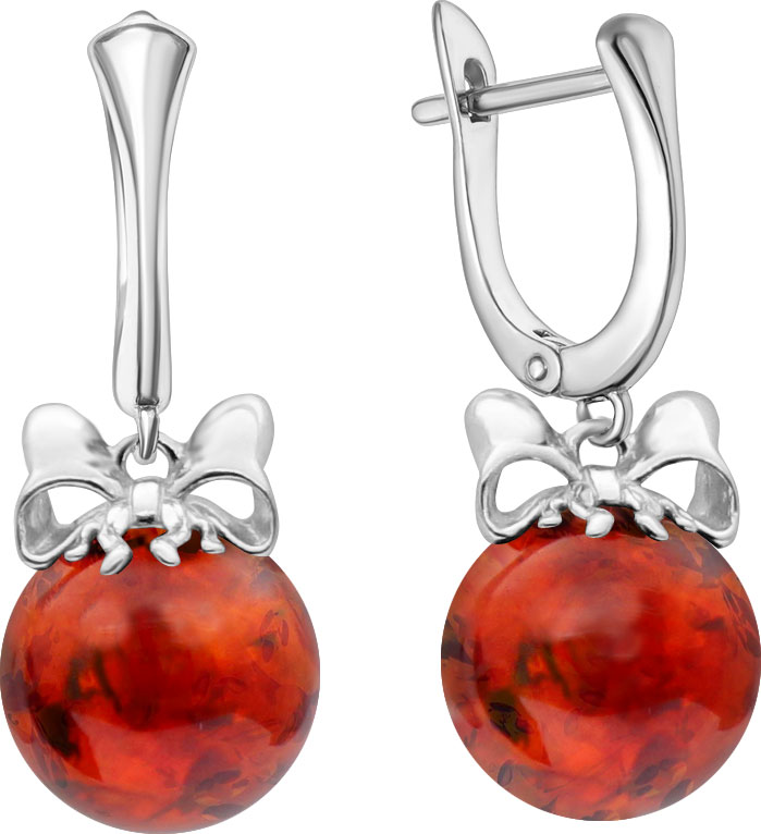 

Серьги женские Darvin 429041146TT из серебра, янтарь, 429041146TT