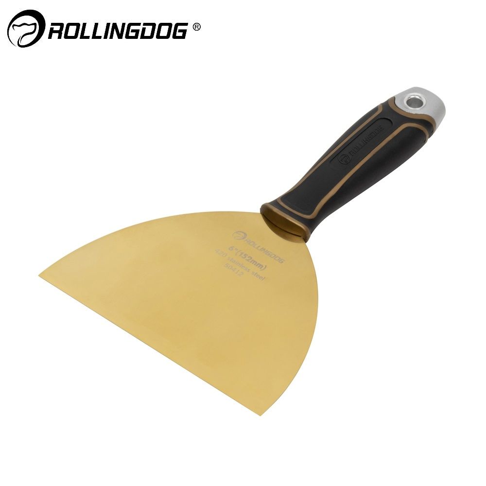 Шпатель малярный 150мм Rollingdog Titanium 6серия Elite арт.50412