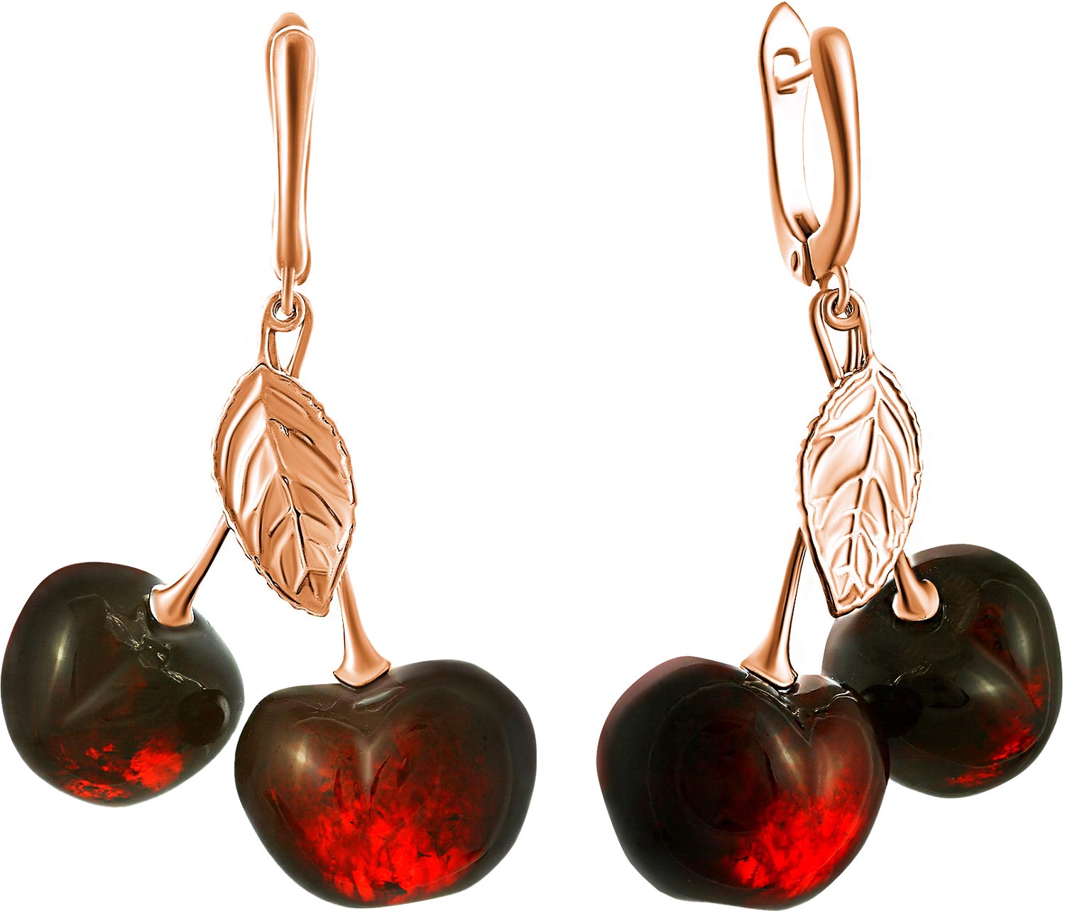 

Серьги женские Darvin 429042080AB из серебра, янтарь, 429042080AB