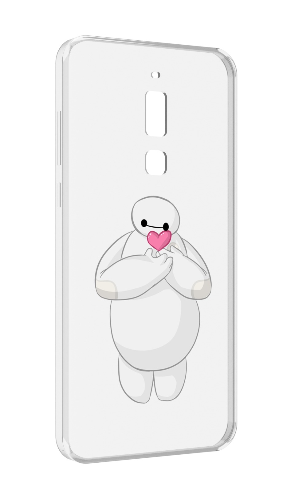 

Чехол MyPads снеговик-с-сердечком для Meizu M6T, Прозрачный, Tocco