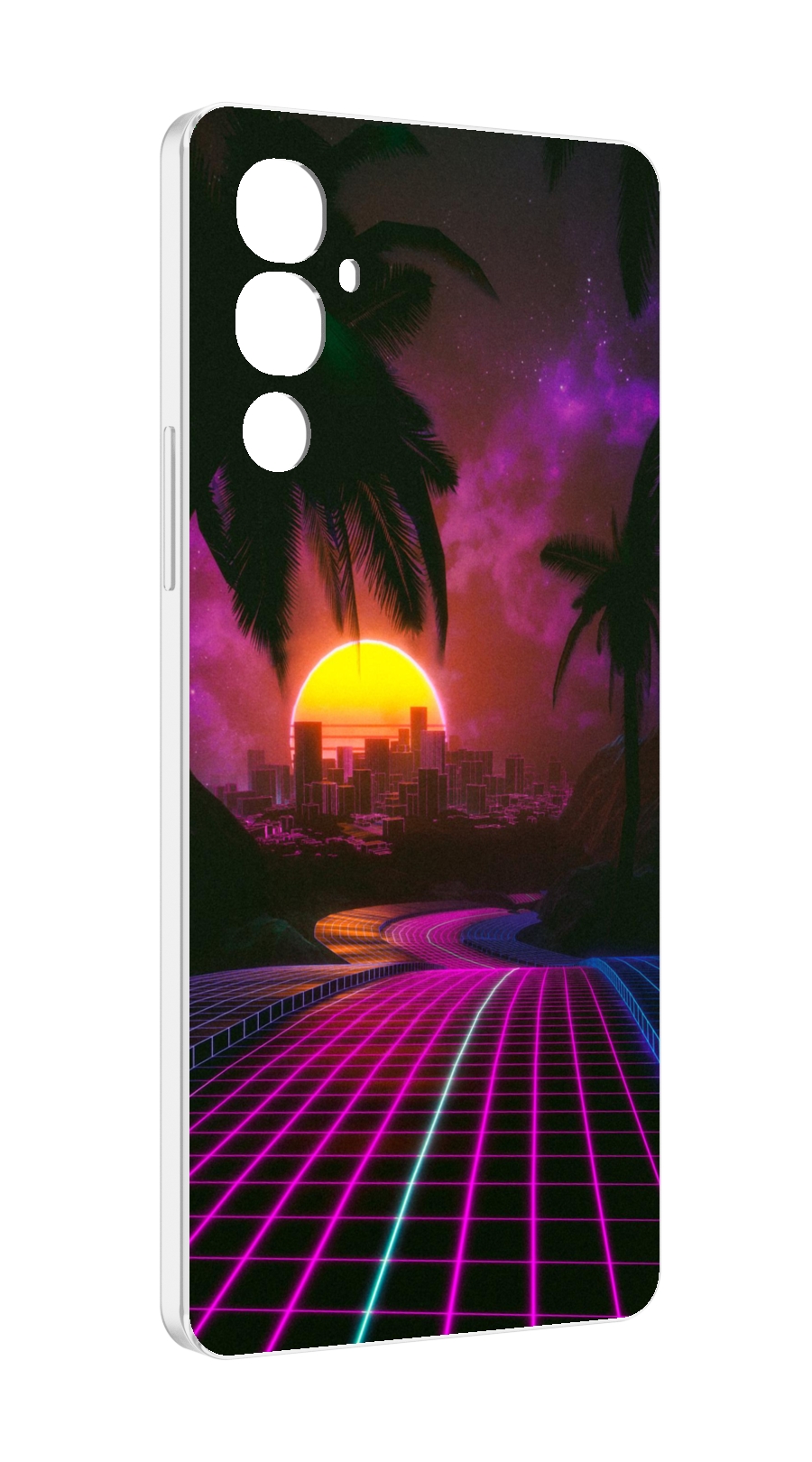 

Чехол MyPads хотлайнмайами 2 для Tecno Pova 4, Прозрачный, Tocco