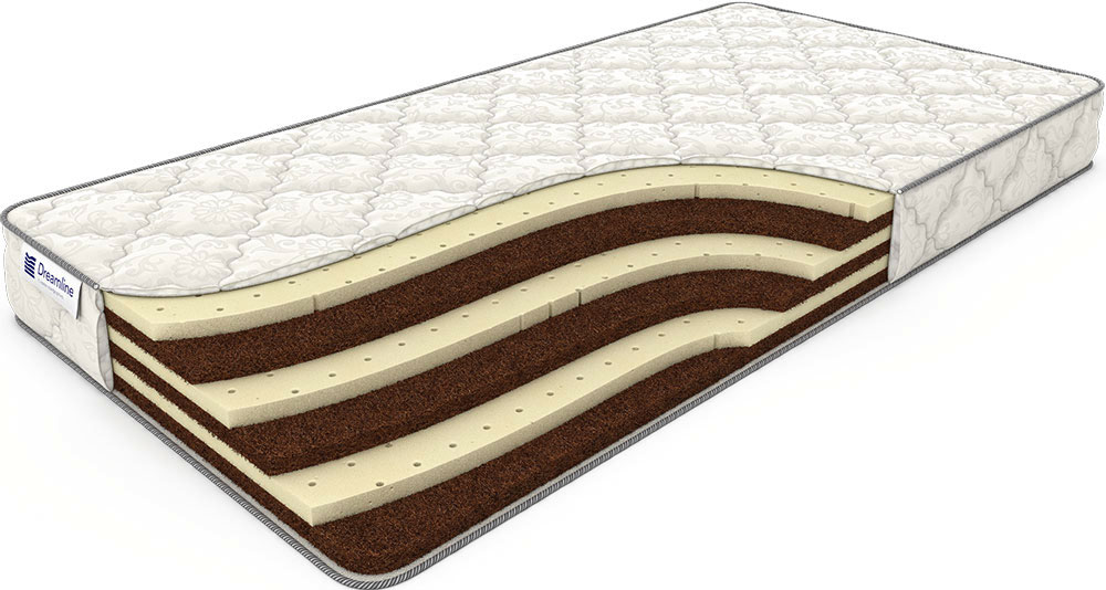 

Матрас DreamLine DreamLine Mix 120x200 см, Белый, Mix
