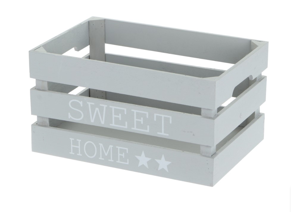 Ящик для хранения Zihan Sweet Home р XL 40 х 30 х 20 см серый