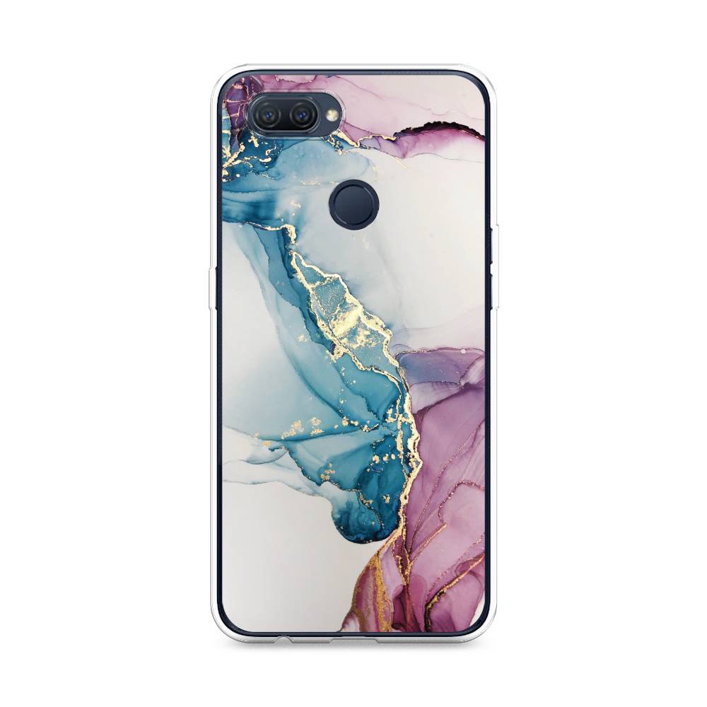 

Чехол для Oppo A12 "Розовые разводы рисунок", 253450-3
