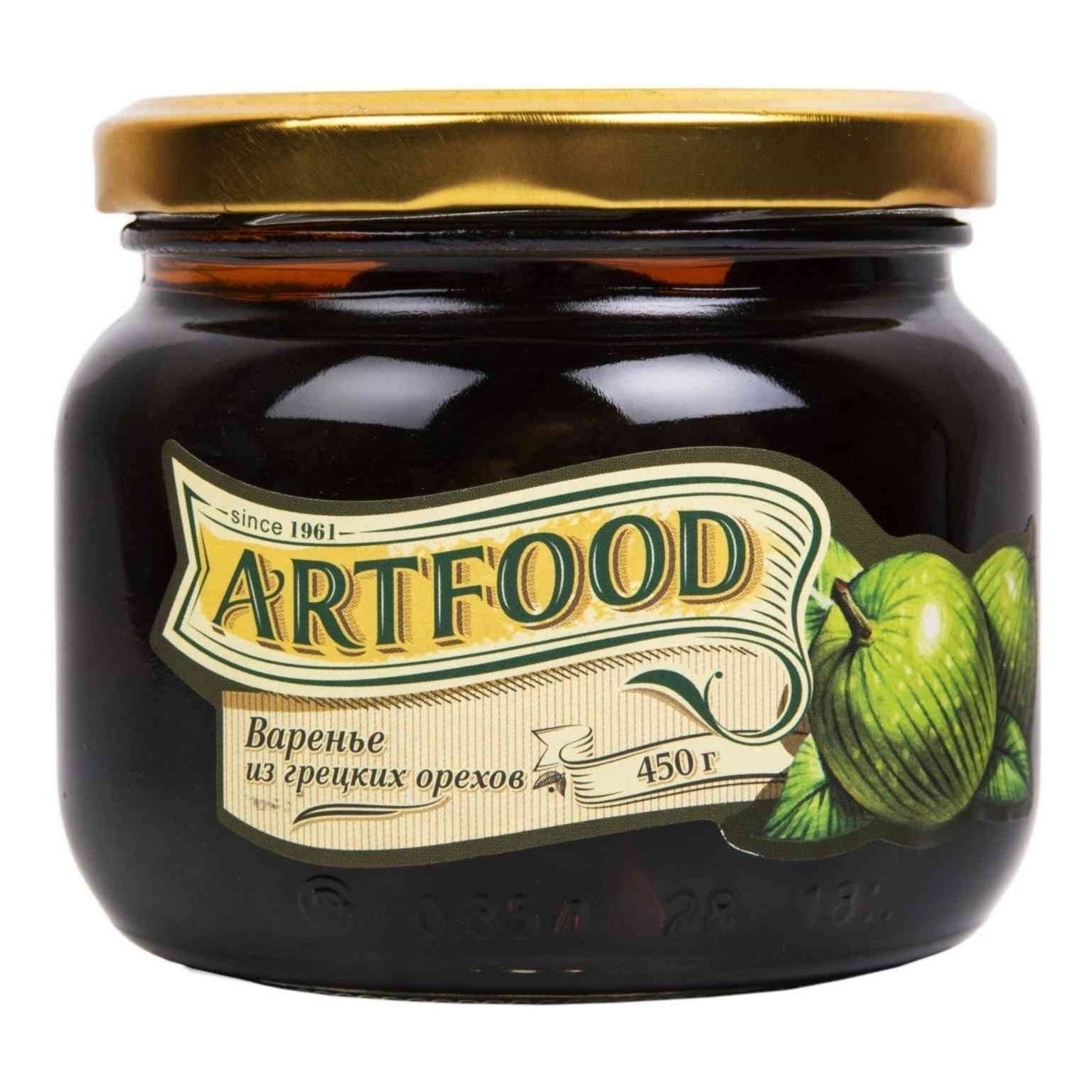 Варенье Artfood из грецких орехов 450 г 242₽