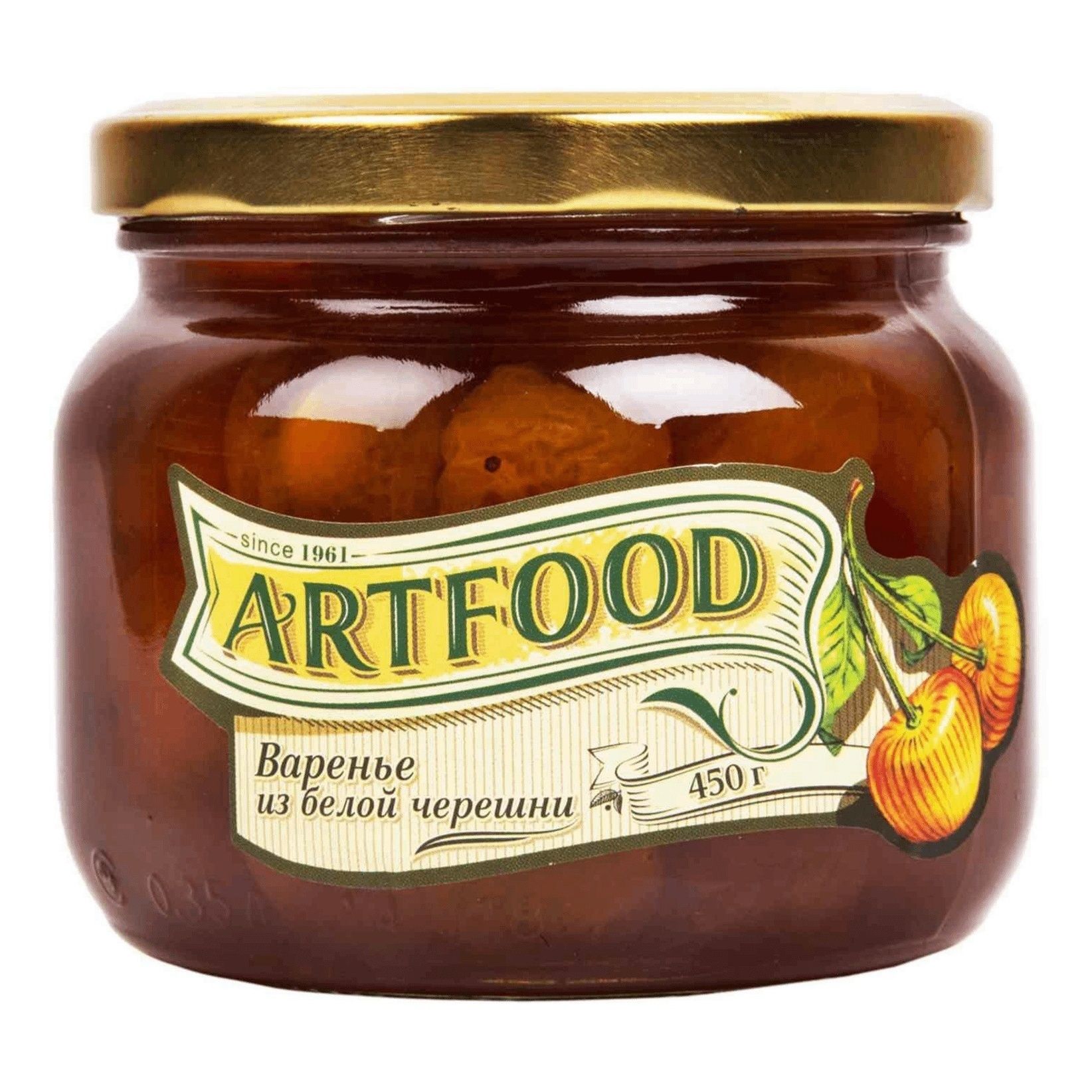 Варенье Artfood из белой черешни 450 г 242₽