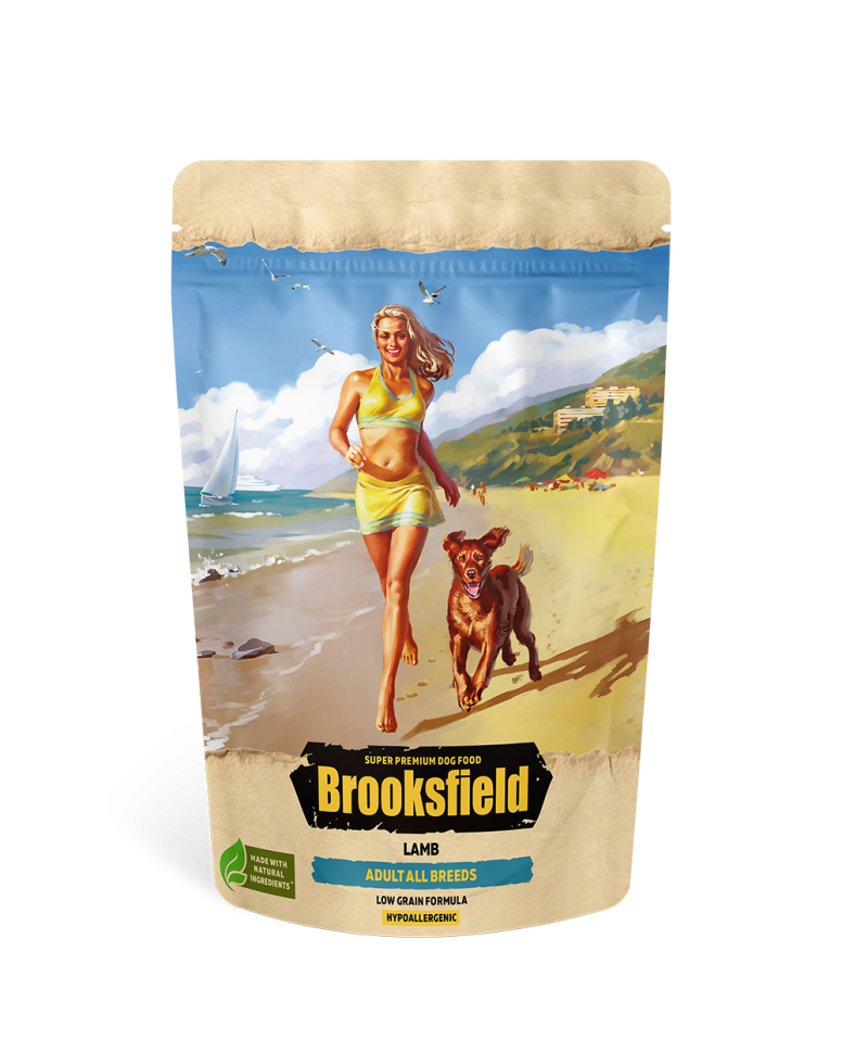 Сухой корм для собак Brooksfield Low Grain Adult Dog с ягненком и рисом 800 г 830₽