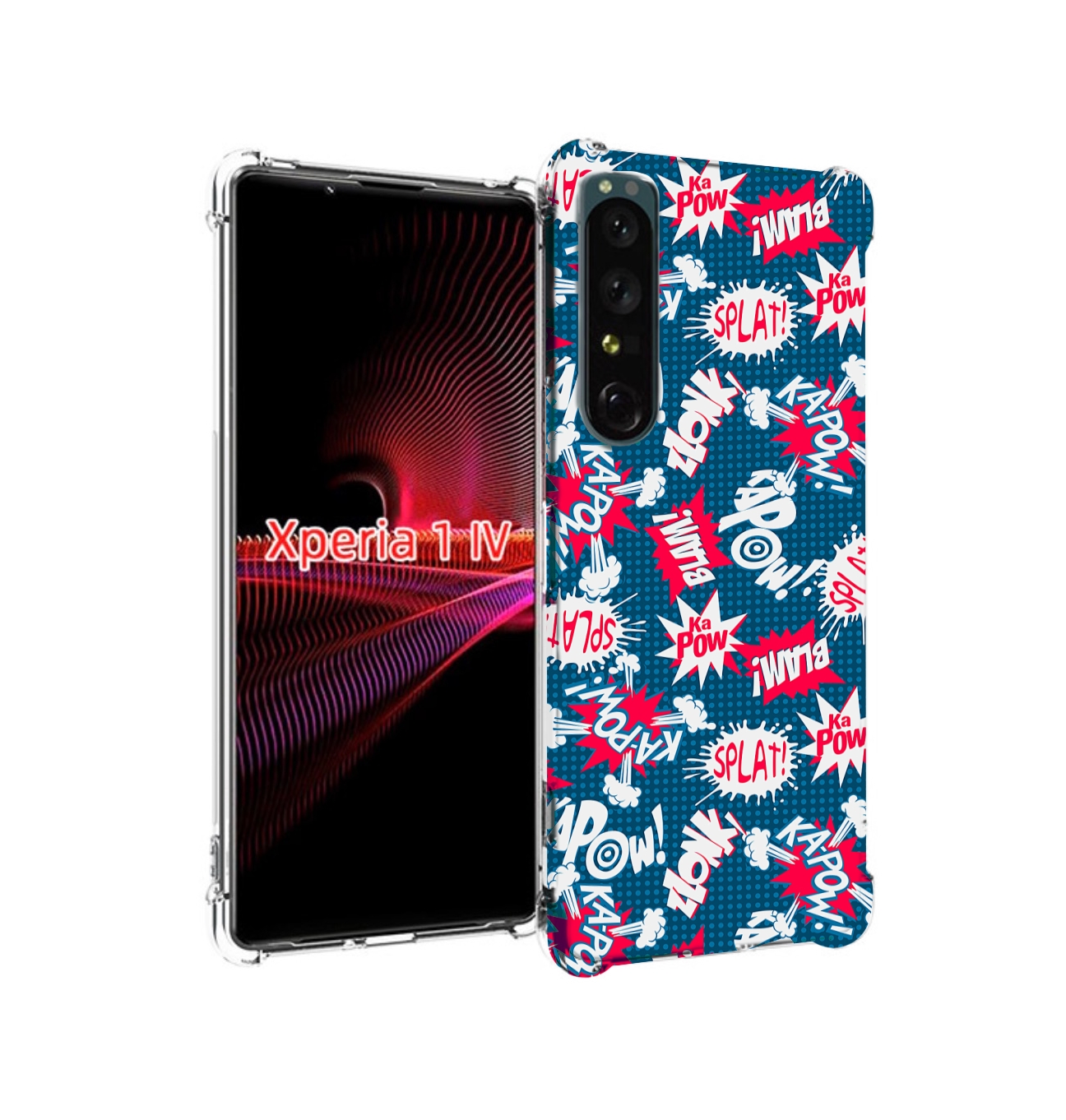 

Чехол накладка MyPads взрывной-принт для Sony Xperia 1 IV, Прозрачный, Tocco
