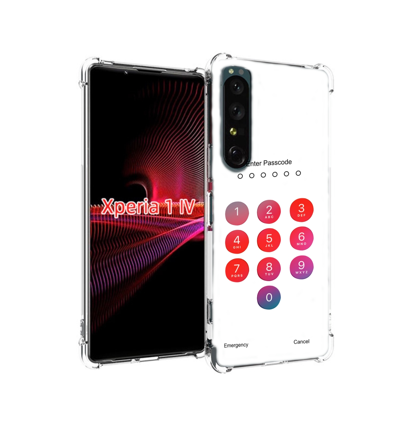 

Чехол накладка MyPads введите-пароль для Sony Xperia 1 IV, Прозрачный, Tocco