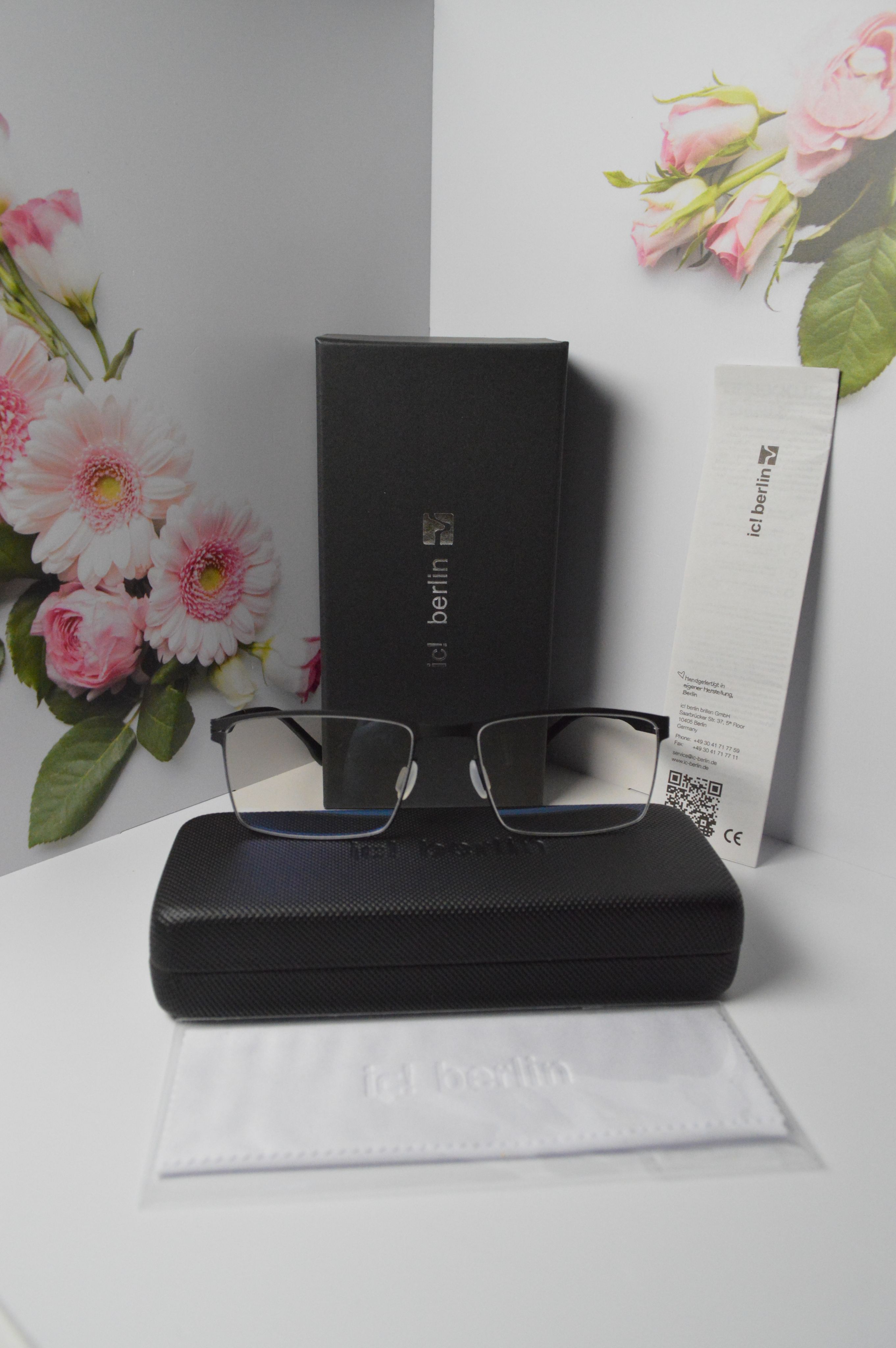 

Оправа для очков унисекс Ic! Berlin OL-OM-IceBerlin-HaniaL-black черная, OL-OM-IceBerlin-HaniaL-black