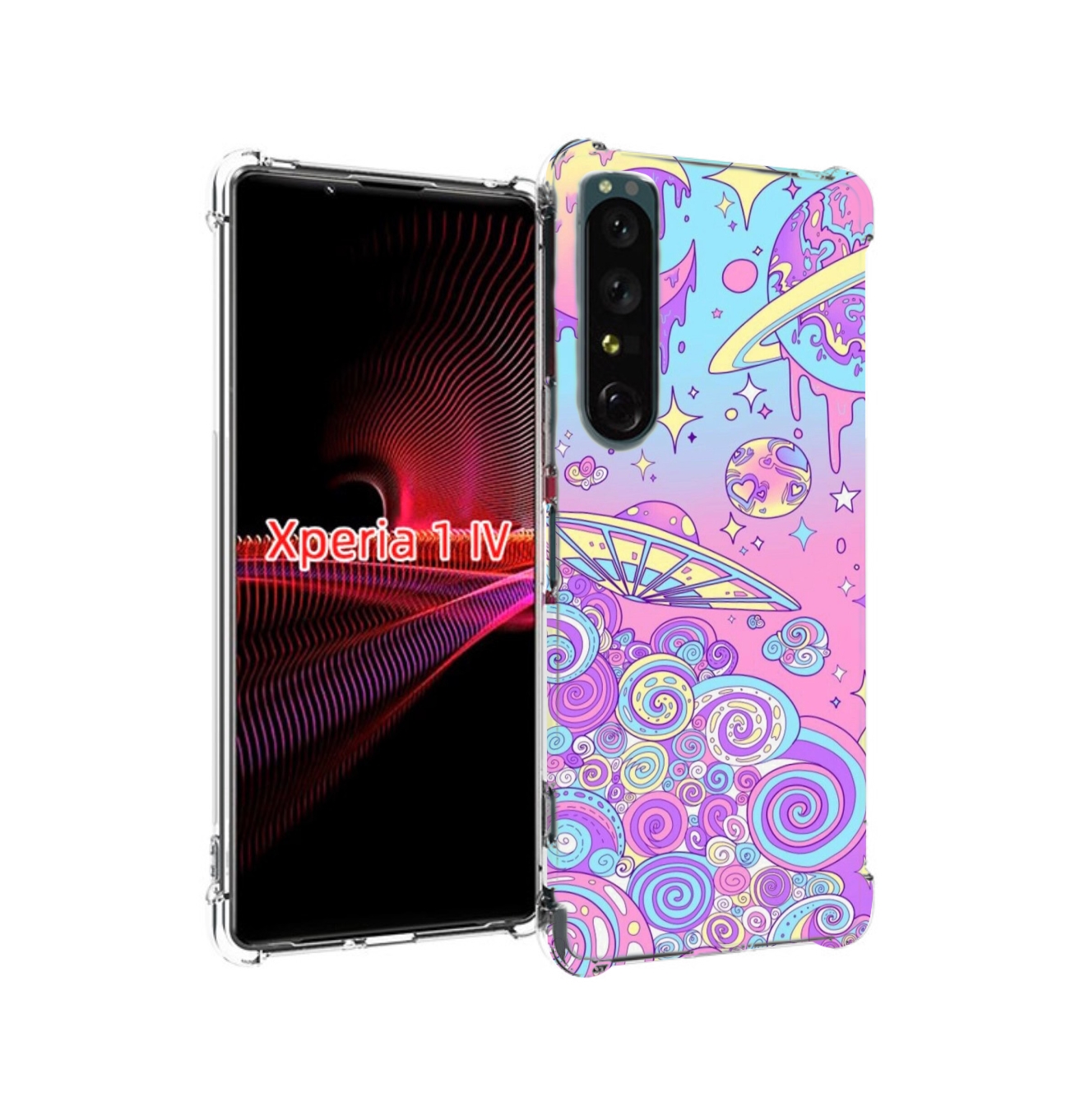 

Чехол накладка MyPads ванильные планеты для Sony Xperia 1 IV, Прозрачный, Tocco