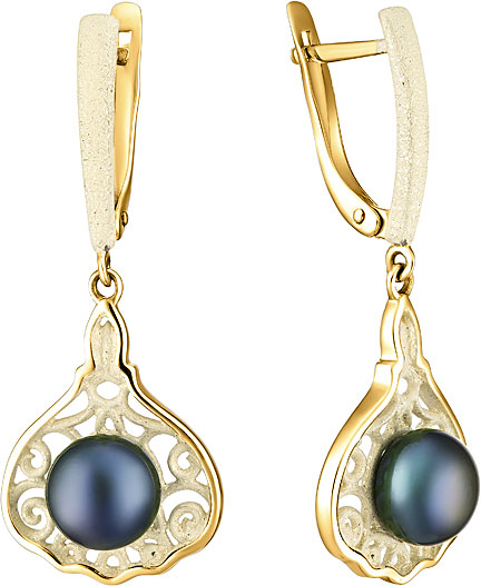 

Серьги женские De Fleur 52833Y2H из серебра, культивированный жемчуг, 52833Y2H