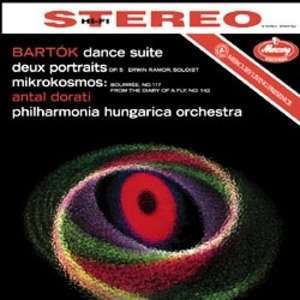 

Bartok: Dance Suite for Orchestra Sz 77; Two Portraits For Orchestra Op. 5; Two Excerpts f, 1 LP