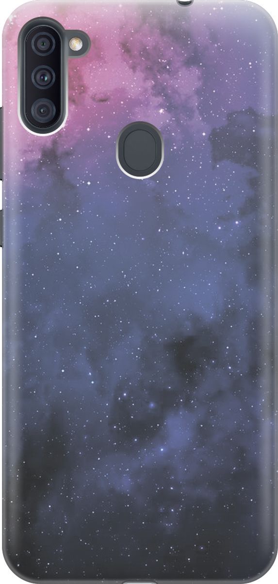 

Чехол на Samsung Galaxy A11/M11 с принтом "Звездное зарево", Голубой;синий, 187