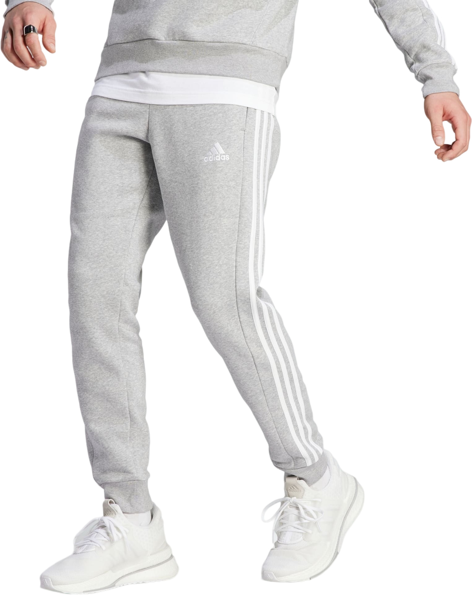 

Спортивные брюки мужские Adidas M 3S FL TC PT серые L, Серый, M 3S FL TC PT