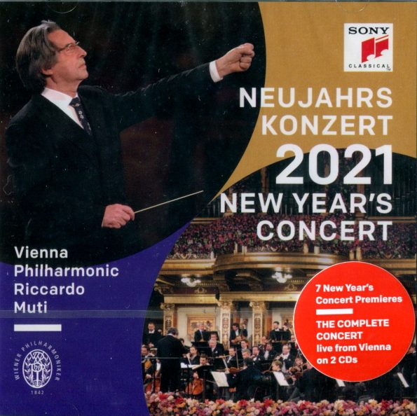 Wiener Philharmoniker Riccardo Muti New Years Concert 2021 2CD 3000₽