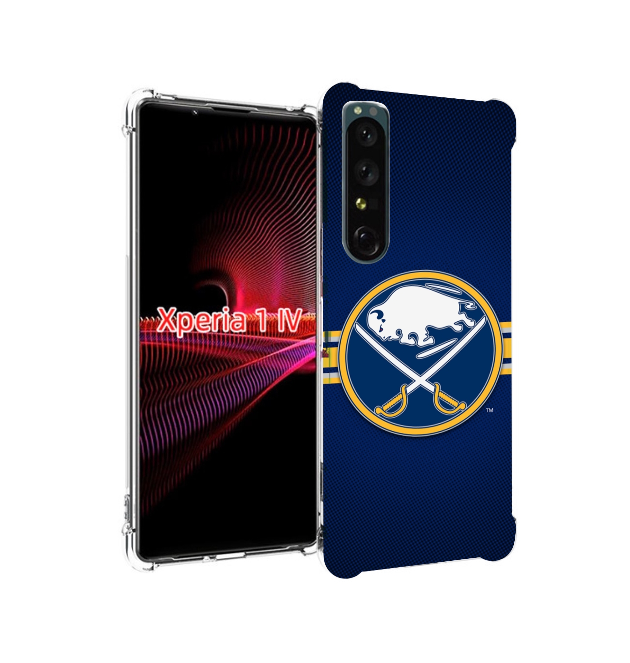 

Чехол накладка MyPads баффало сеибрс для Sony Xperia 1 IV, Прозрачный, Tocco