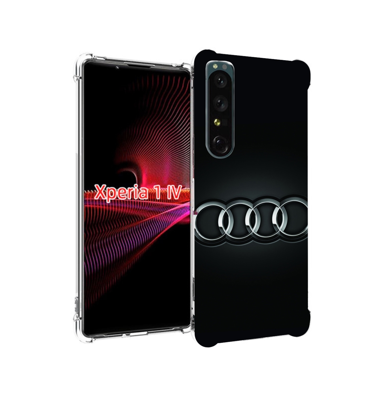

Чехол накладка MyPads ауди audi 2 для Sony Xperia 1 IV, Прозрачный, Tocco