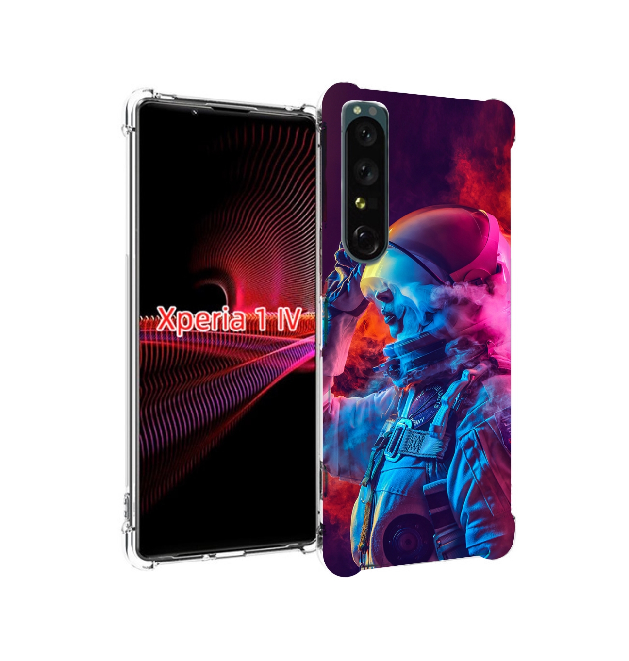 

Чехол накладка MyPads астронавт в дыму для Sony Xperia 1 IV, Прозрачный, Tocco