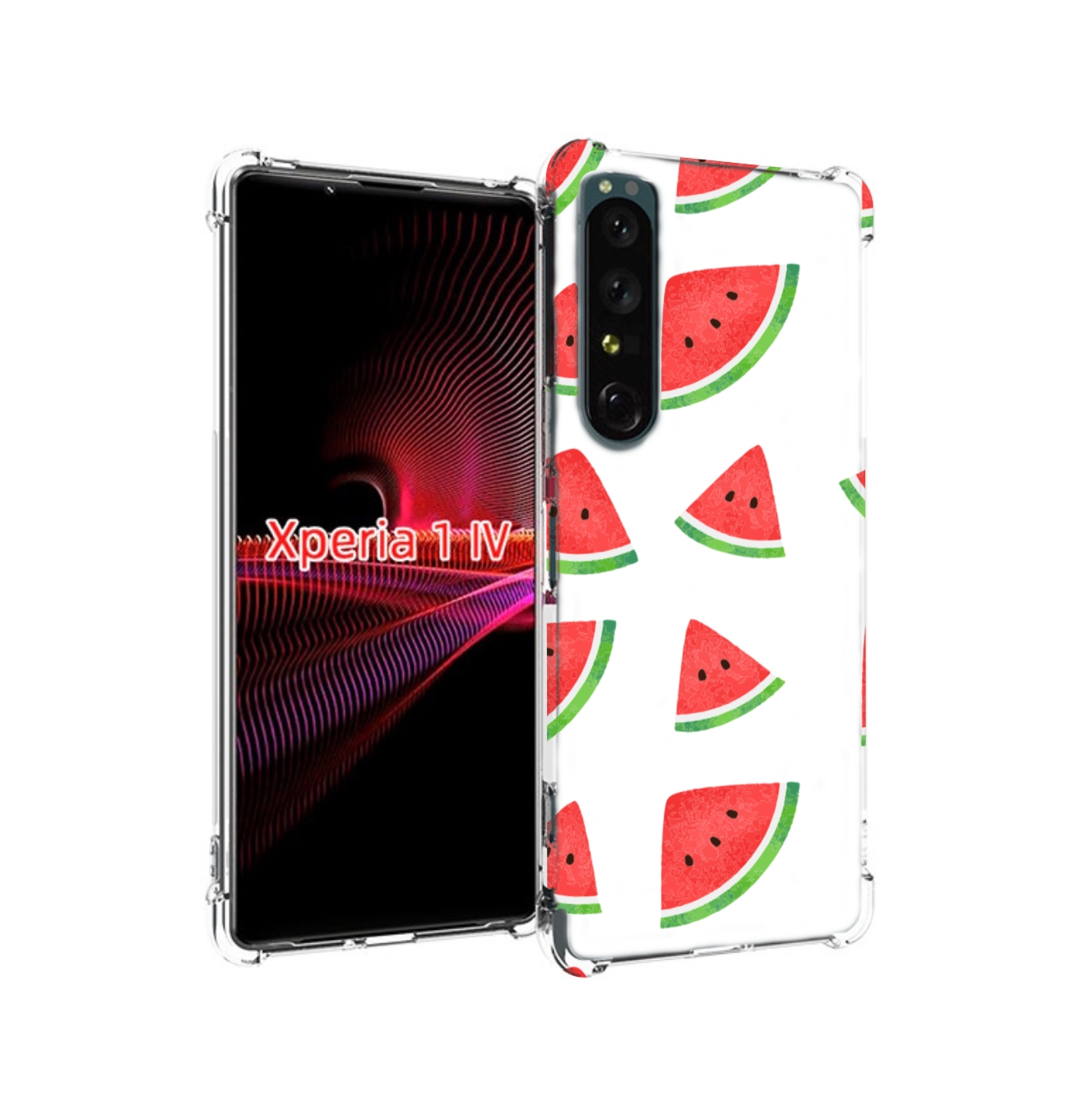 

Чехол накладка MyPads арбузики для Sony Xperia 1 IV, Прозрачный, Tocco