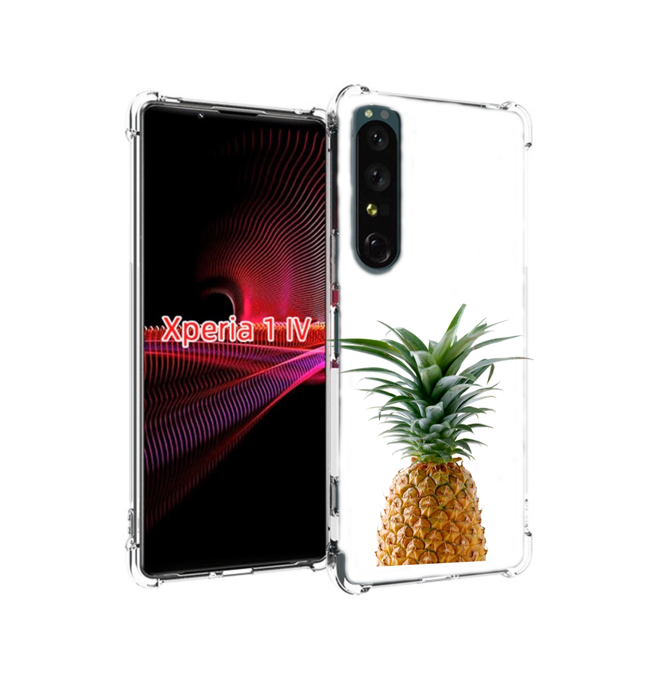 

Чехол накладка MyPads ананас для Sony Xperia 1 IV, Прозрачный, Tocco