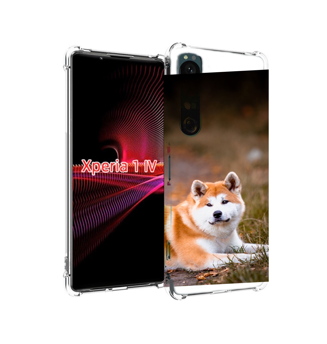 

Чехол накладка MyPads акита ину для Sony Xperia 1 IV, Прозрачный, Tocco