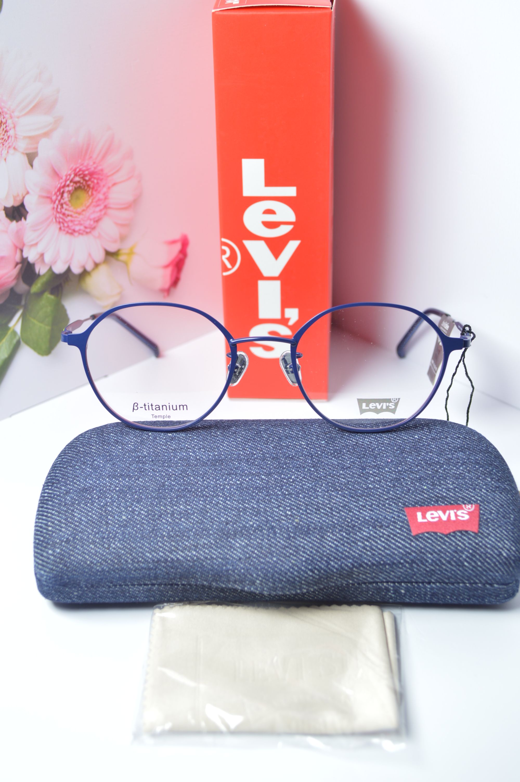 

Оправа для очков унисекс Levi's OL-OM-Levis-07015-C03-MBLU синяя, OL-OM-Levis-07015-C03-MBLU