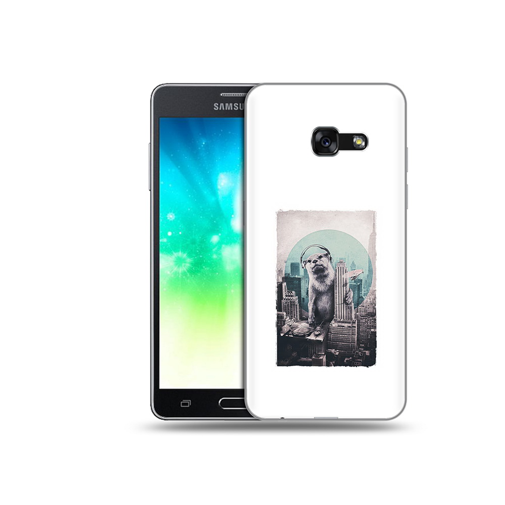 

Чехол MyPads Tocco для Samsung Galaxy A3 (2017) выдра в городе (PT51197.565.283), Прозрачный, Tocco
