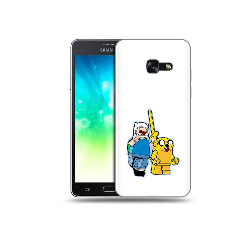 

Чехол MyPads Tocco для Samsung Galaxy A3 (2017) время приключений лего (PT51197.565.274), Прозрачный, Tocco