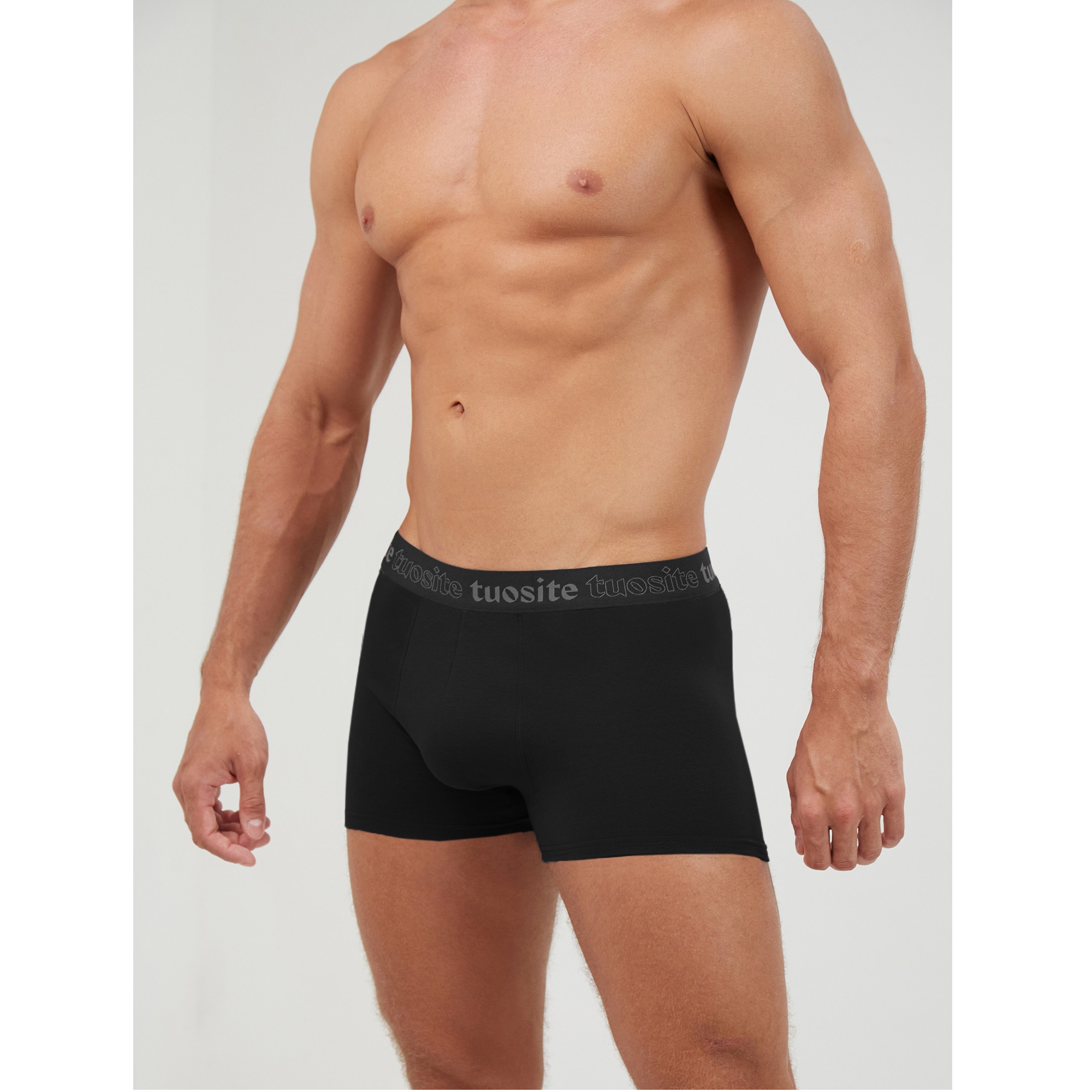 Трусы мужские Tuosite TS4401-1 черные XXXL