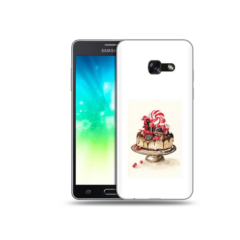 

Чехол MyPads Tocco для Samsung Galaxy A3 (2017) вкусный торт (PT51197.565.262), Прозрачный, Tocco