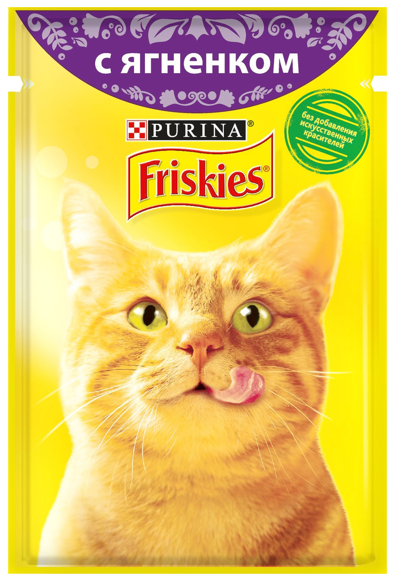 

Влажный корм для кошек Friskies с ягненком, 85 г