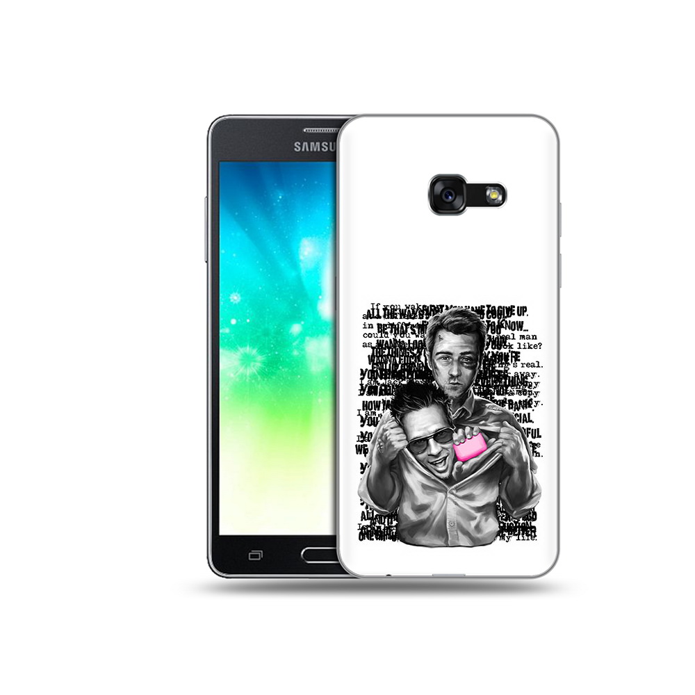 

Чехол MyPads Tocco для Samsung Galaxy A3 (2017) бойцовский клуб (PT51197.565.242), Прозрачный, Tocco