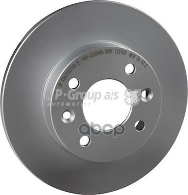 

Диск Тормозной Renault Logan/Clio/Megane/Sandero Передний Не Вент.D 238мм. JP Group