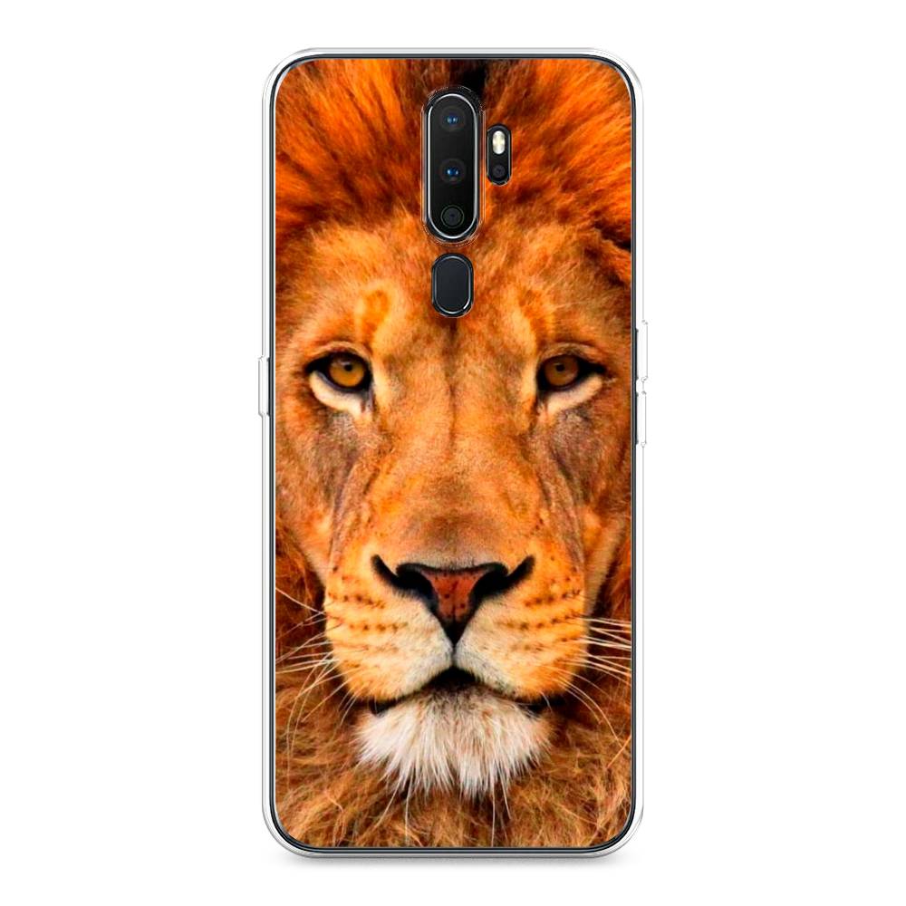 

Чехол на Oppo A5 "Благородный лев", Оранжевый, 251950-1