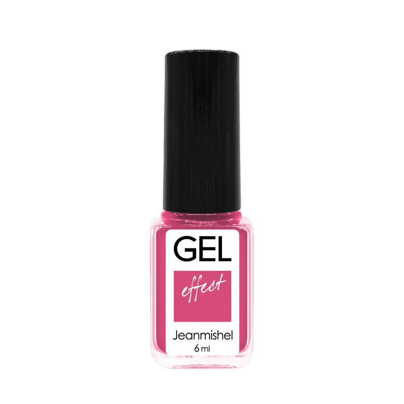 Лак для ногтей Jeanmishel Gel Effect т.249 Насыщенный розовый матовый  - Купить